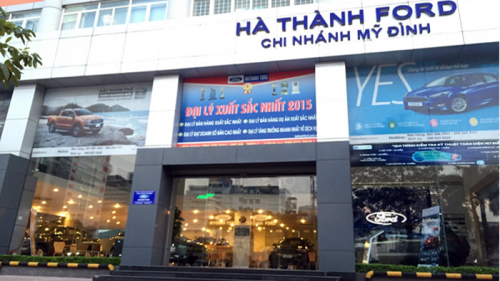 Hà Nội: Đại lý Hà Thành Ford, chi nhánh Mỹ Đình